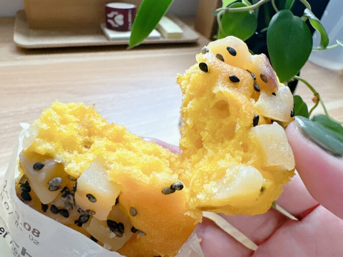 サツマイモケーキ中身