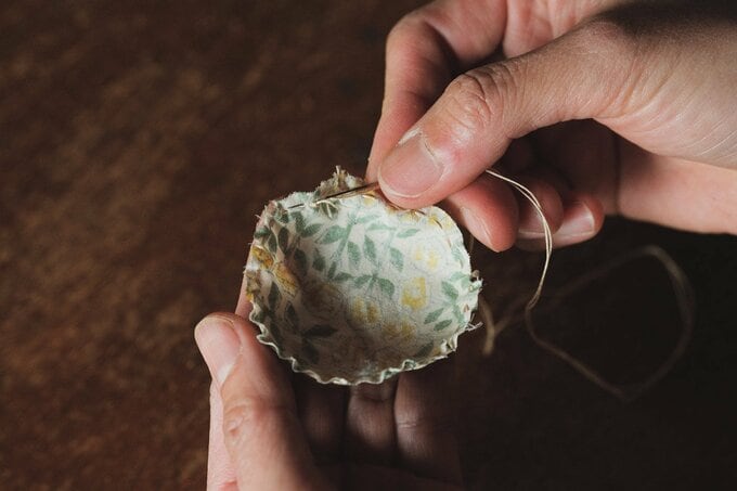 ブローチの工程3