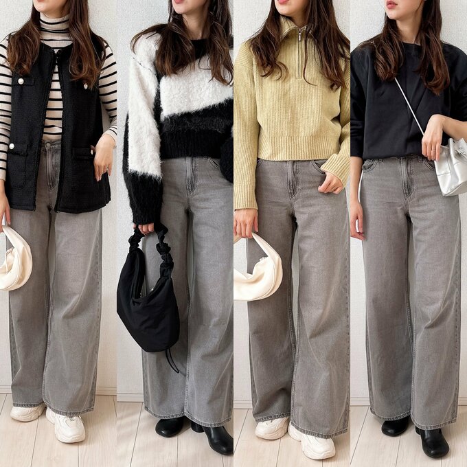 ユニクロデニムコーデ