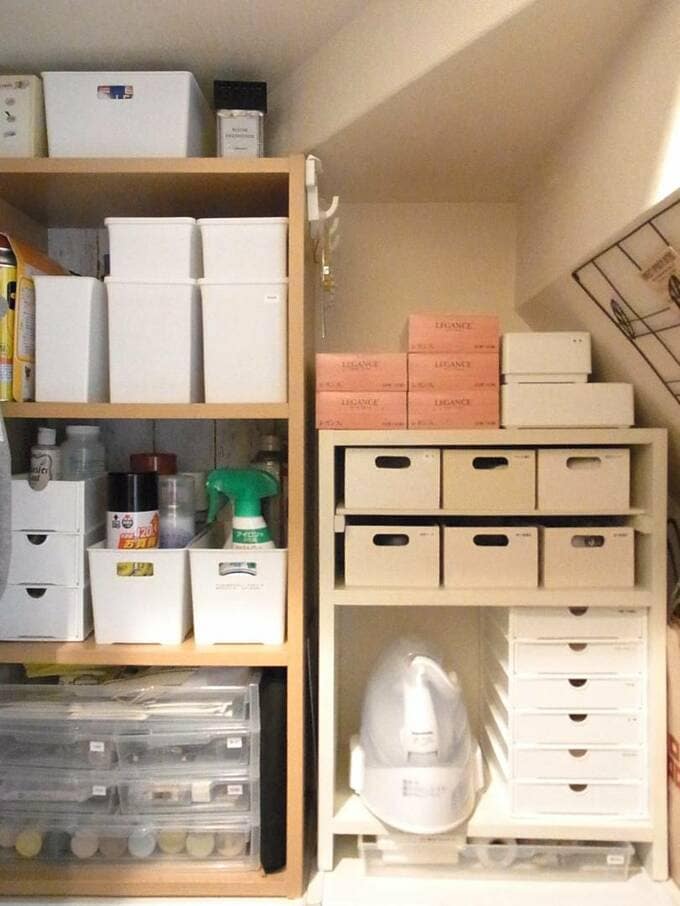 デッドスペースが取り出しやすい空中収納に変身!