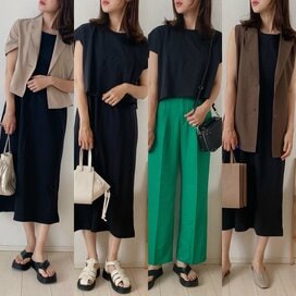 40代、30代の大人に。GUのTシャツとワンピースのセットが2490円で使える