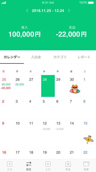 LINE家計簿