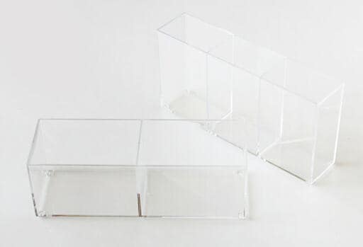 クリアケースのペンスタンド