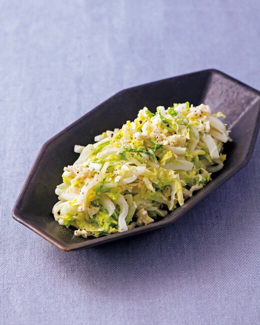 ホタテと白菜のナンプラーマヨサラダ