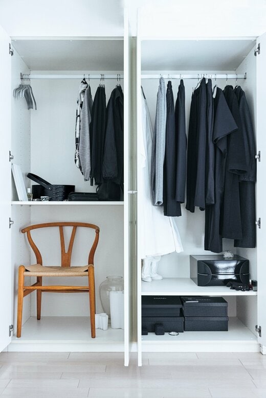 クローゼットの写真