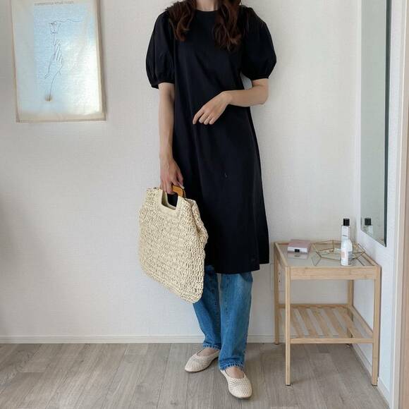 デニムと合わせたコーデ