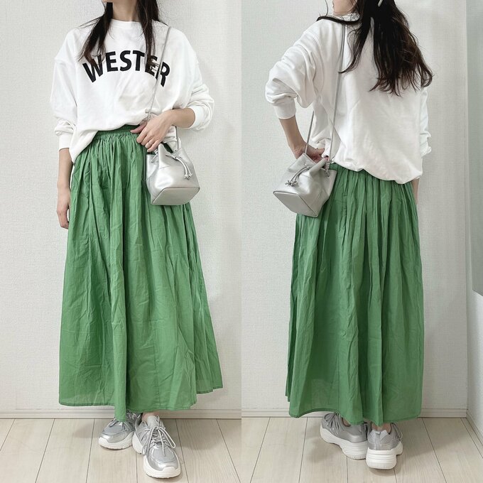 マキシスカート合わせ