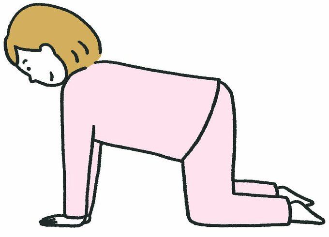 よつんばい