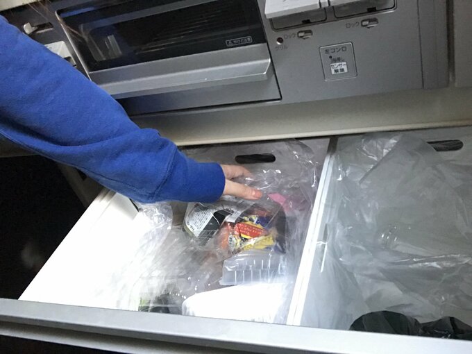 キッチンのゴミ箱