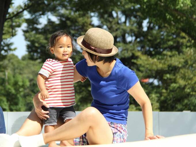 子ども向けの遊び場に併設されていることもある