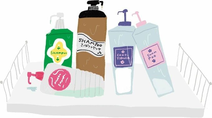 イラストシャンプー類