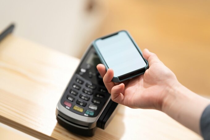 ポイントを貯める写真