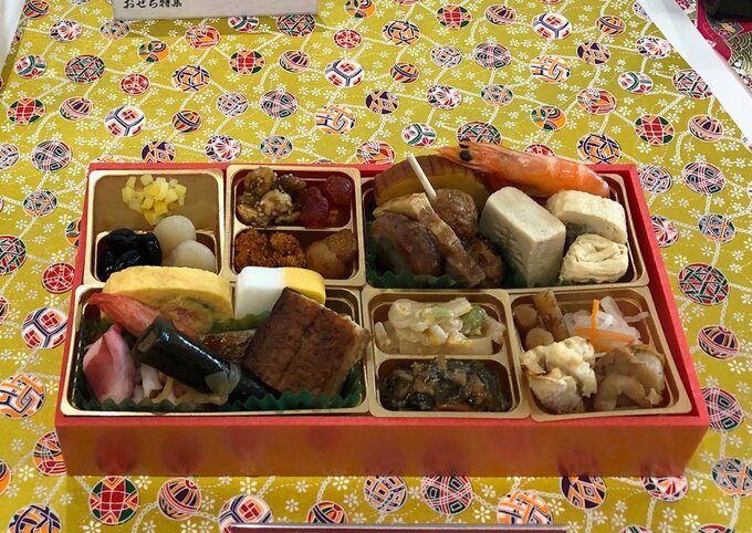 お弁当のようなおせち