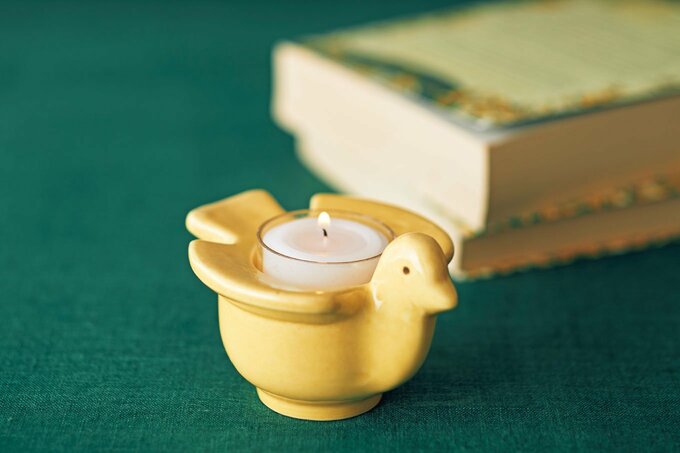小鳥キャンドルホルダー