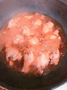 一気に火を強め煮込む