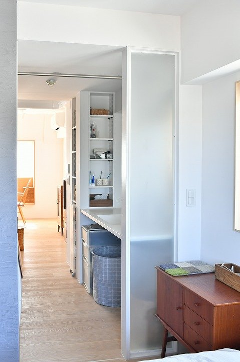 中心にまとめたサニタリー