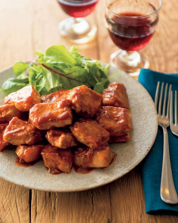 ひと口ポークステーキ