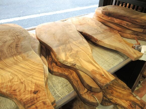 木製食器もたくさん