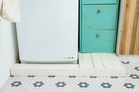 ダストパンは板で隠す