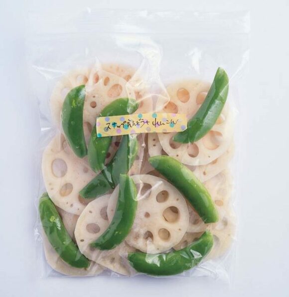 スナップエンドウレンコン