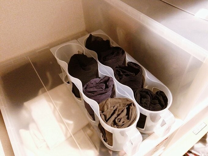 タイツ類の収納