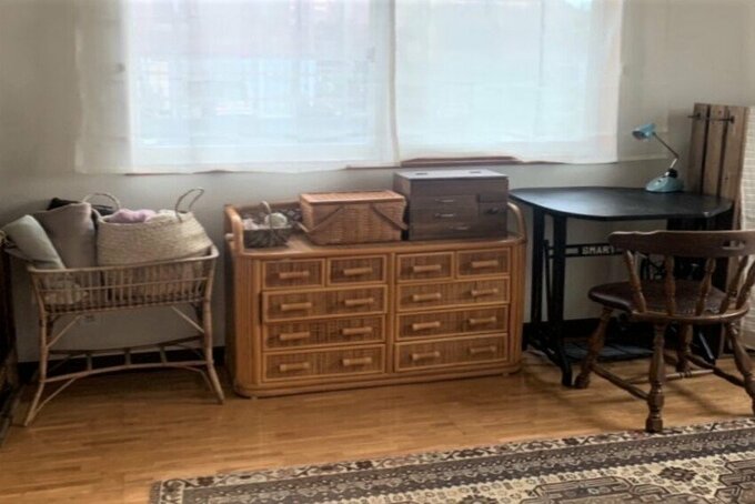 ラタンのタンス&イス