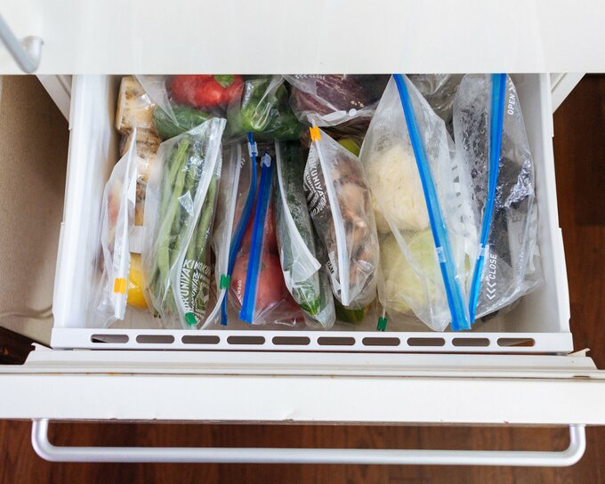 冷蔵庫の野菜室