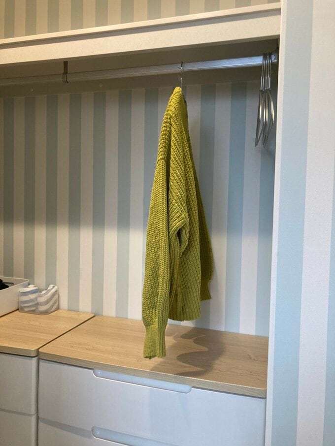 クローゼットのポール