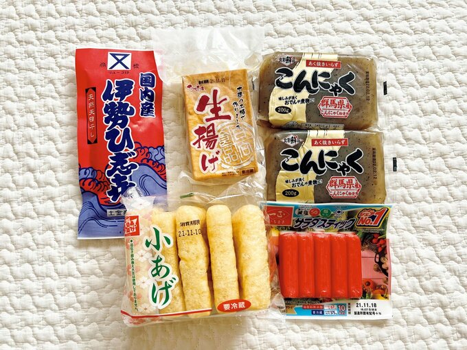 こんにゃくなど