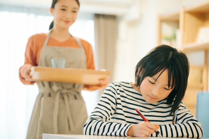 受験する子ども