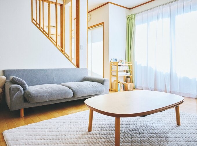 整ったリビング