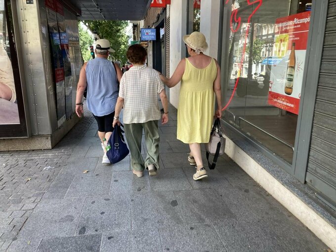 スペインの街なか