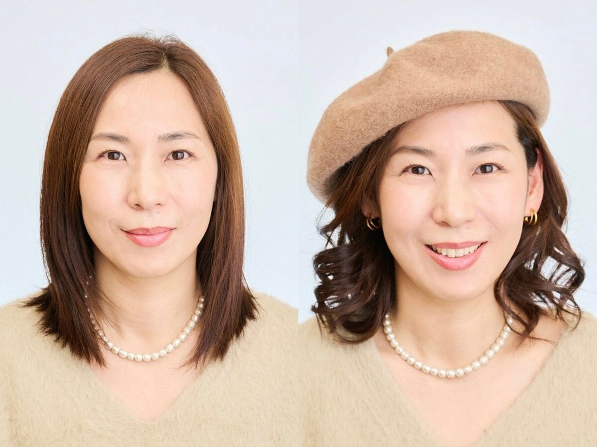 ベレー 帽かぶり方 50 代