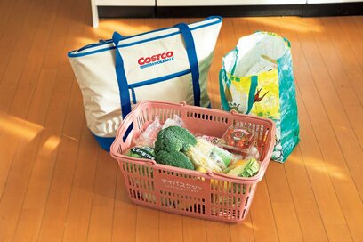 エコバッグはあえて3つもつ！ 買い物の仕方を変えるだけで、料理が時短に