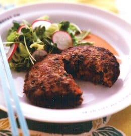 刻んだキムチがいい仕事をする！キムチハンバーグ