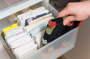 使用ずみ ハンカチと交換