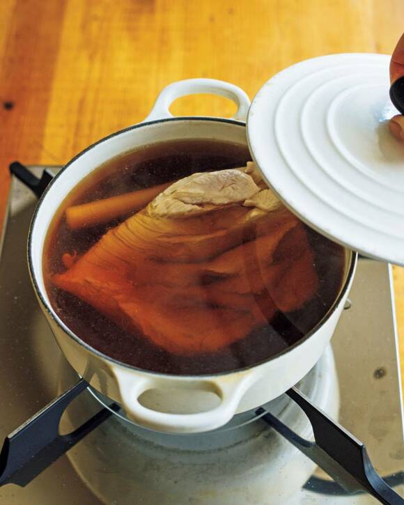 お鍋にスープ
