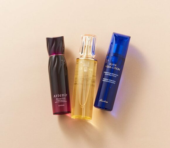 青黄色赤のボトル