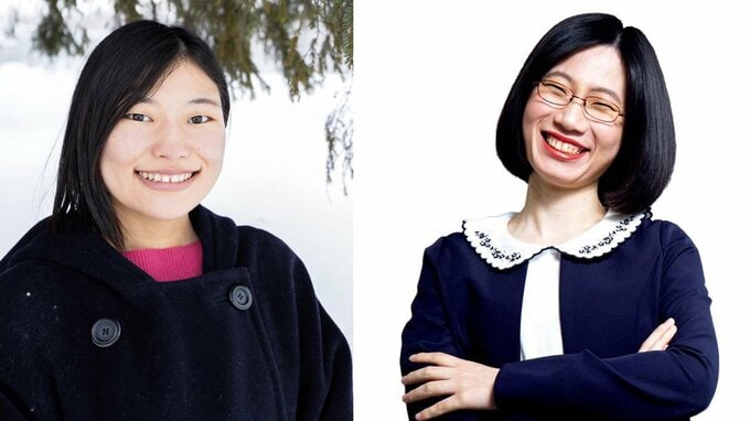 清水瞳さんとたかまつななさん