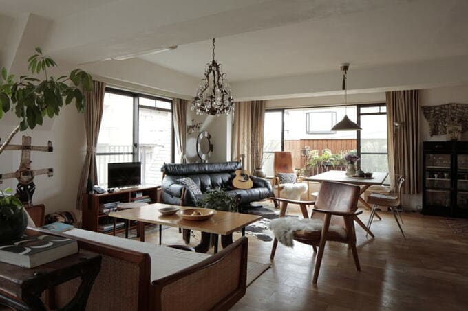 メゾネットマンションのリノベ