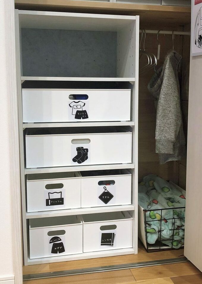 身支度シール付ロッカー