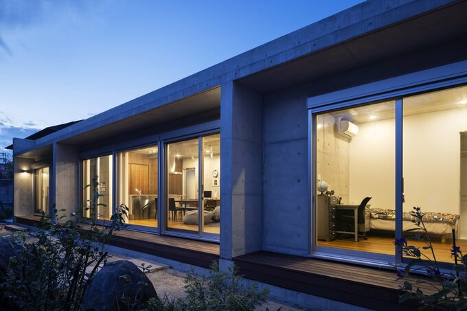 照明計画によって、家はまったく違った表情を見せてくれる