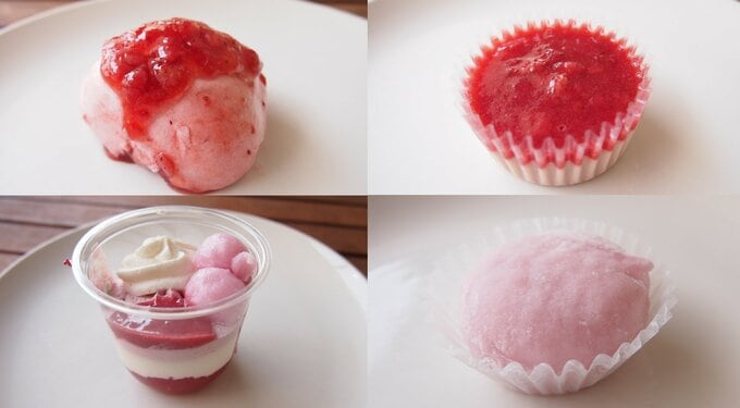 コンビニスイーツ食べ比べ