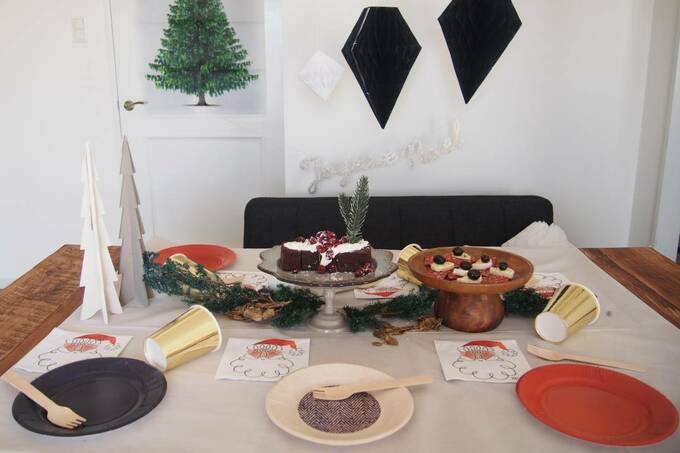 クリスマス食卓