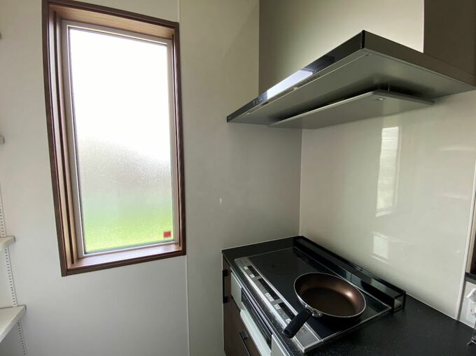 IHコンロのあるキッチン