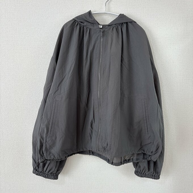 UVカットシアーパーカ