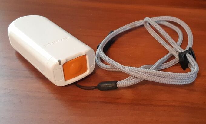 ペンダントタイプの非常ボタン