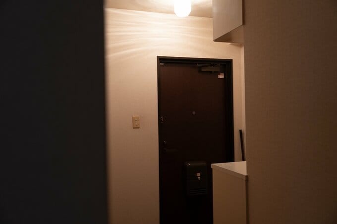 マンションの玄関