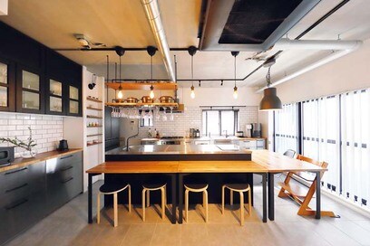 【マンションリノベ事例】IKEAのキッチンと充実の設備機器。コンセプトはきれいめインダストリアル