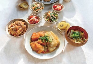 夫婦2人で「食費週3500円」。節約献立とつくりおきレシピ全部見せ